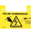 Waarschuwingbordje