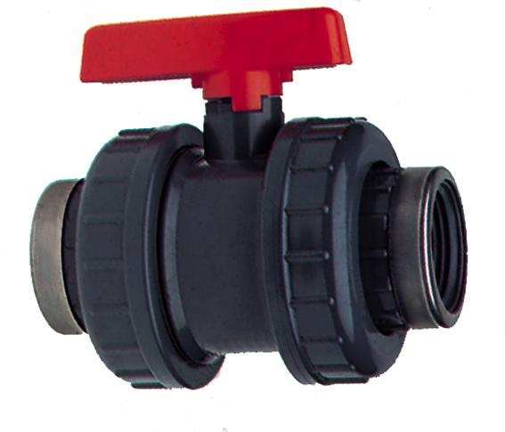 PVC kogelkranen