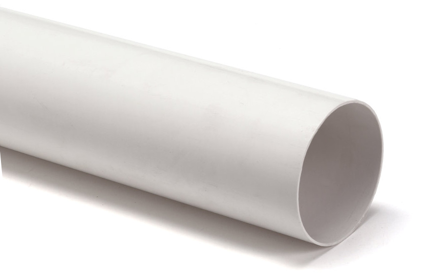 PVC regenpijpen & hulpstukken wit