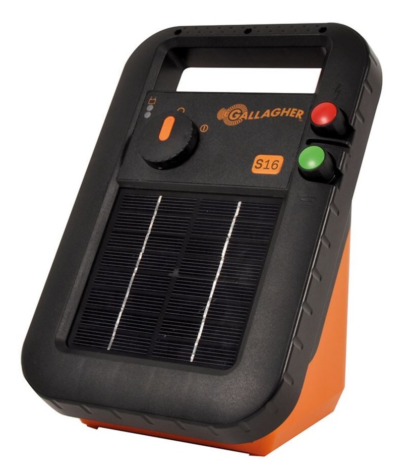Solar schrikdraadapparaten