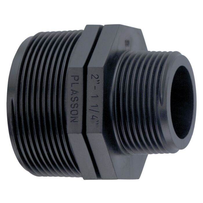 PP Verloopnippel 1 1/2" x 1 1/4"