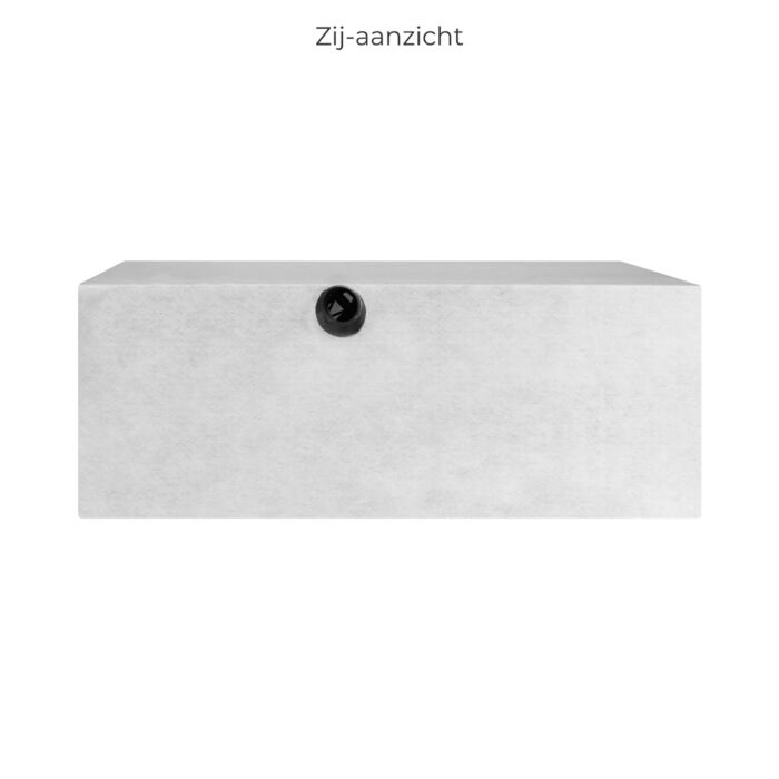 Infiltratiekrat 1600 liter zwaar belastbaar 200 x 100 x 80 cm 2 x 125 mm