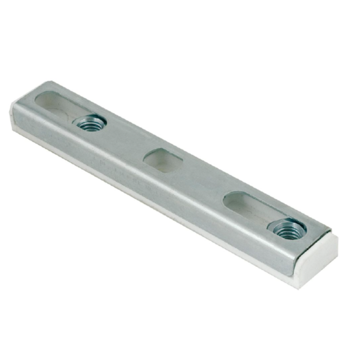 BIS Duplo bevestigingsplaat 90 - 130 mm M8