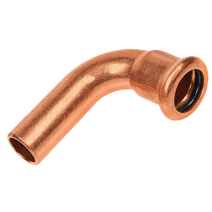 Bonfix PRESS bocht 90° roodkoper steek x pers 28 x 28 mm Bonfix PRESS bocht 90° roodkoper steek x pers 28 x 28 mm