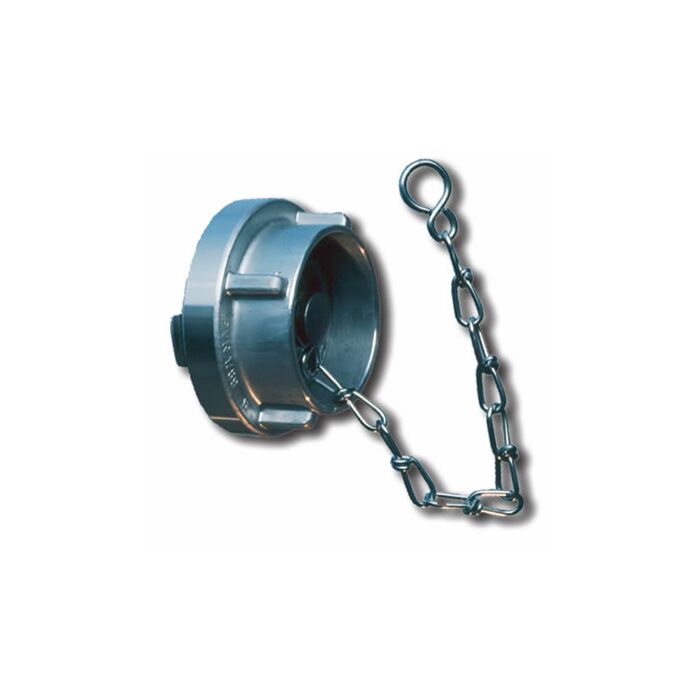 Storz blindkoppeling afsluitkap met ketting Storz blindkoppeling afsluitkap met ketting