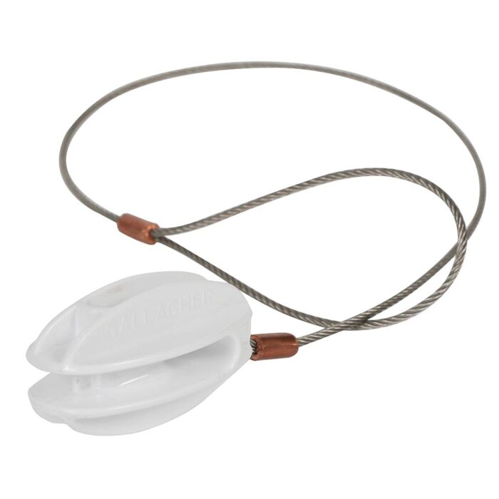gallagher-hoekisolator-wit-rvs-kabel gallagher-hoekisolator-wit-rvs-kabel