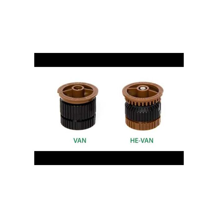 HE-VAN-15 0-360 instelbaar Zwart