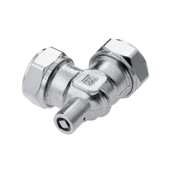 Bonfix messing knie met ontluchter vertind 2 x knel 15 mm Bonfix messing knie met ontluchter vertind 2 x knel 15 mm