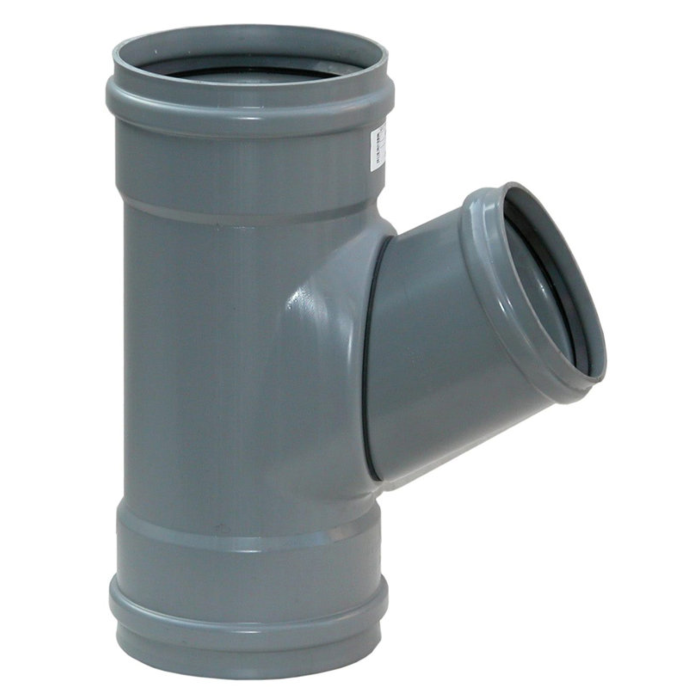 pvc-t-stuk-250mm-125mm-sn8-45-graden pvc-t-stuk-250mm-125mm-sn8-45-graden