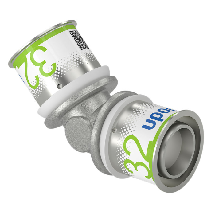 uponor-water-knie-45-graden-32mm