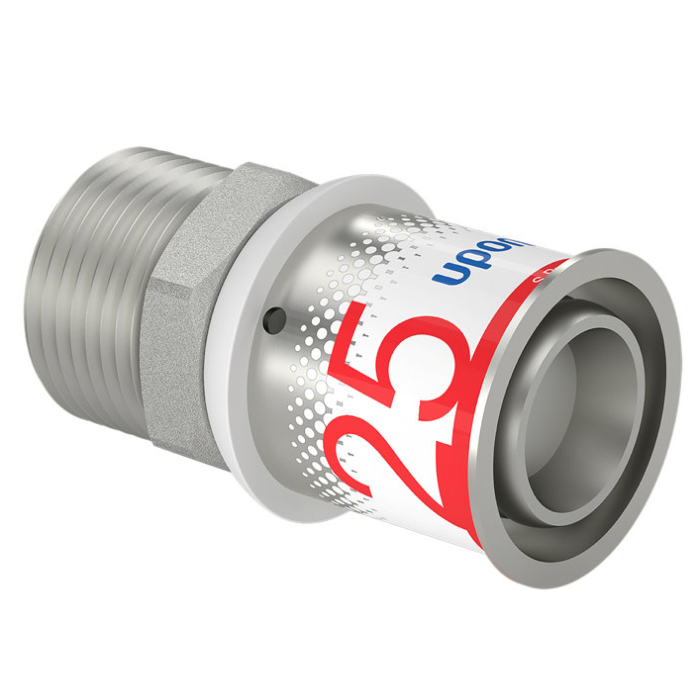 uponor-water-puntstuk-buitendraad-25-driekwart uponor-water-puntstuk-buitendraad-25-driekwart