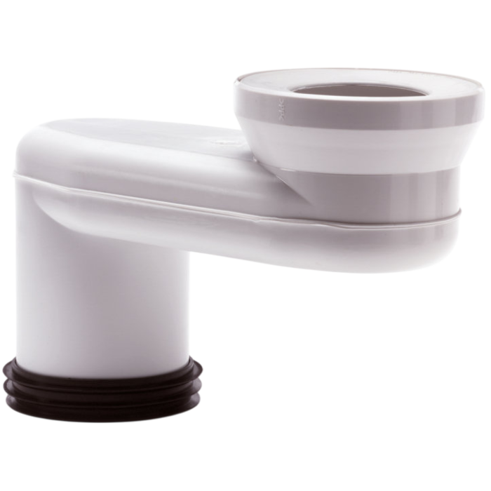 Viega Sprongbocht wit voor closet