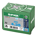 Spax spaanplaatschroeven T20 RVS A2 4 x 35 mm deeldraad 200 stuks thumbnail