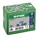 Spax spaanplaatschroeven PZ2 verzinkt 5 mm voldraad thumbnail
