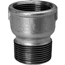 Galva soknippel 1" binnen- x 1/2" buitendraad thumbnail