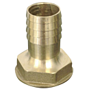 Messing slangtule 6-kant buitendraad 3/8" x 13 mm thumbnail