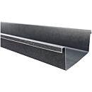 Polyester bakgoot antraciet 120mm 2 meter thumbnail
