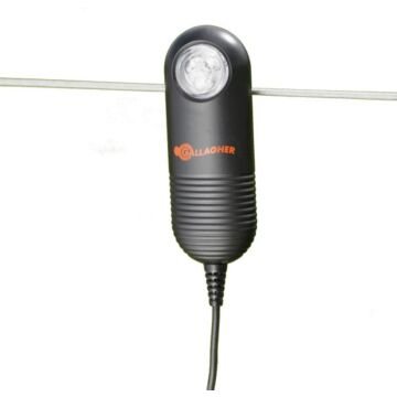 Afrasteringscontrole lampje