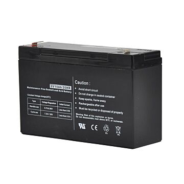 Batterij 6V 10Ah voor S40