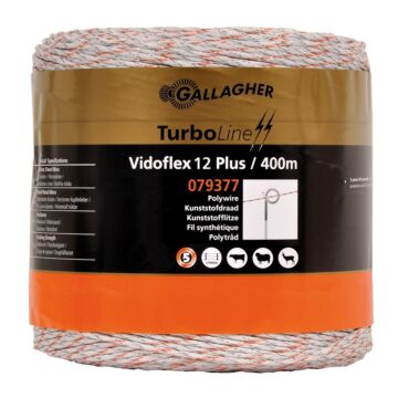 Gallagher Vidoflex 12 TurboLine Plus wit