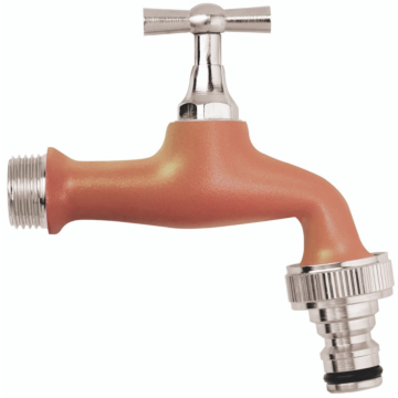 Colortap buitenkraan terracotta