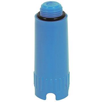 Henco PP afpersplug 1/2" x 80 mm blauw