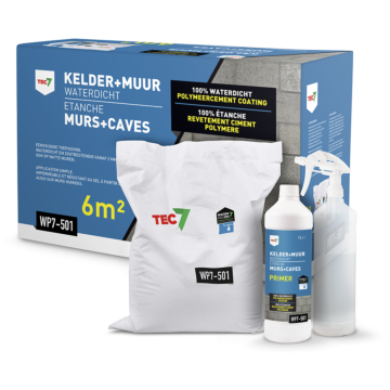 Tec7 WP7-501 Kelder + muur waterdicht