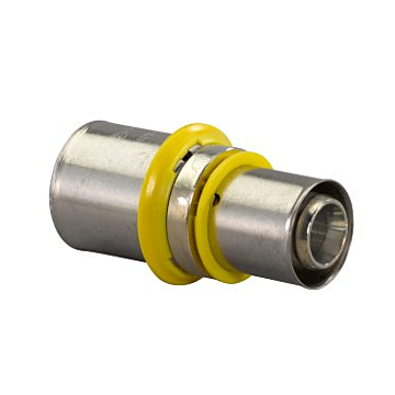 Uponor gas pers verloop koppeling